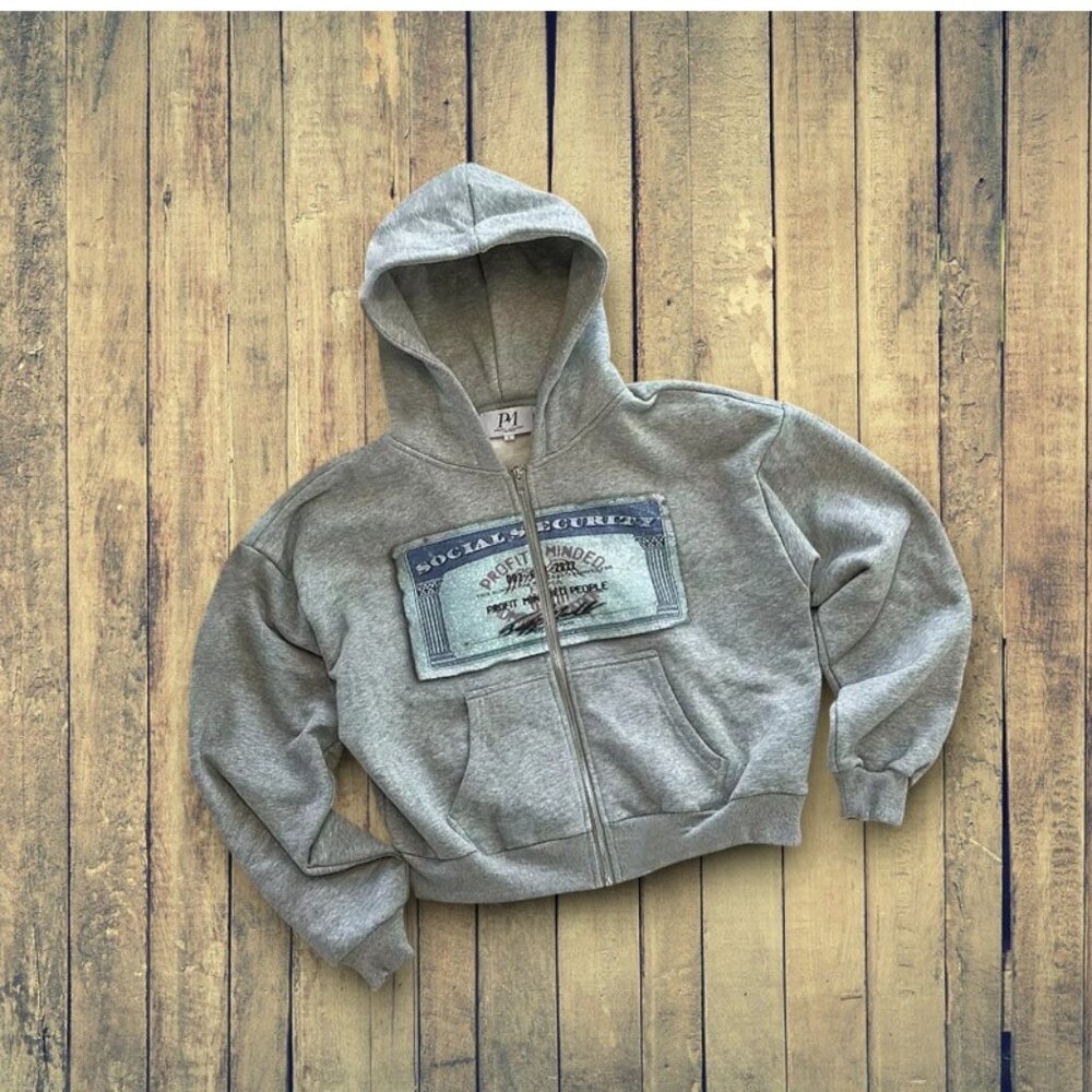 ★ Profit-Minded Social Security Hoodie ★